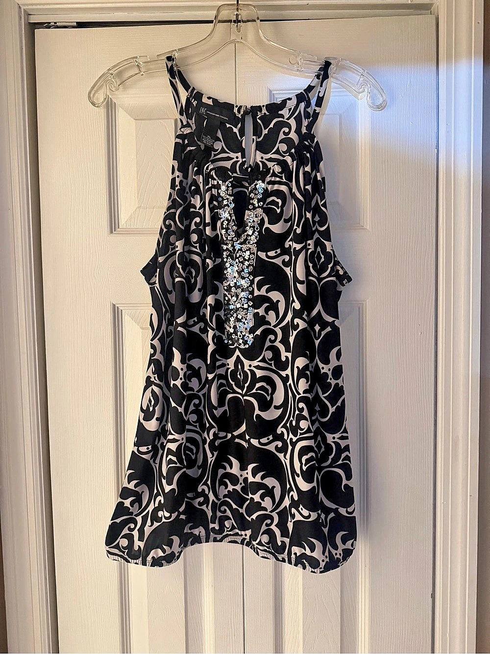 INC International Concepts Black & White Size XL